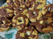 Una foto de frosting de dulce de leche