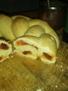 Una foto de Trenza de membrillo