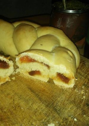 Una foto de Trenza de membrillo