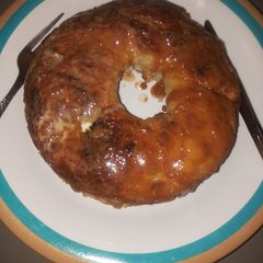 A picture of Semolina rich glaze bread 😋.