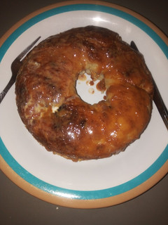 A picture of Semolina rich glaze bread 😋.