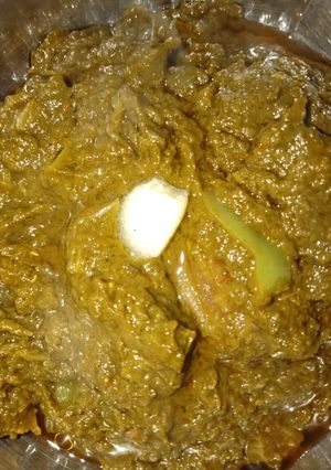 A picture of Sarsoo Ka saag.