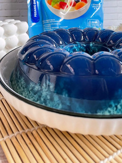 Foto resep Puding Lumut Bunga Telang