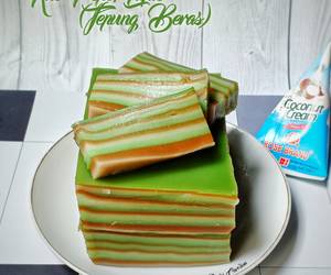 Resep Terbaik Kue Pepe/ Lapis (Tepung Beras) Enak Sederhana