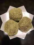Bolitas de matcha