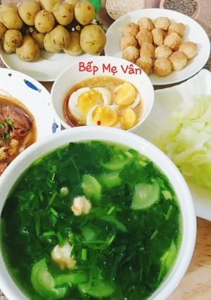Hình của món Mâm cơm gia đình thời Covid 19.