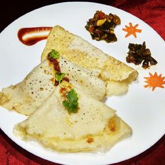 A picture of Chilka roti.