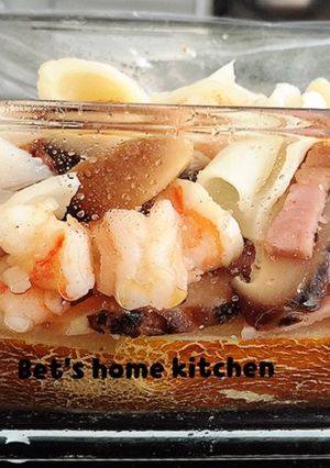 Foto resep Steam old cucumber seafood