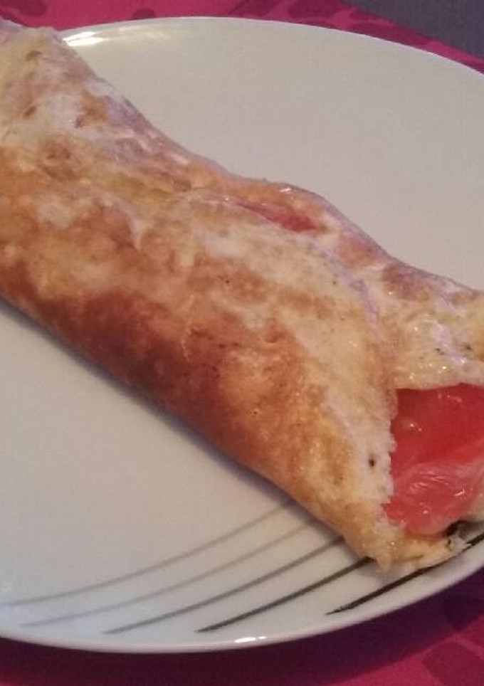 Una foto de Tortilla francesa exprés ☺