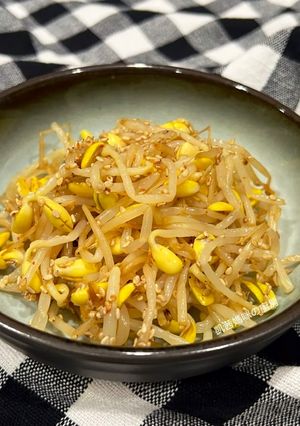韓式涼拌黃豆芽 的食譜成品照片