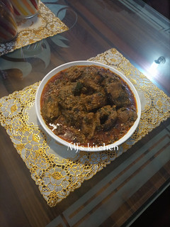 A picture of Egusi soup.