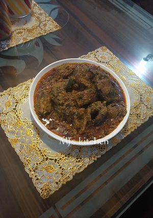 A picture of Egusi soup.