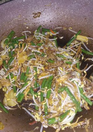 Foto resep Tumis teri kacang panjang