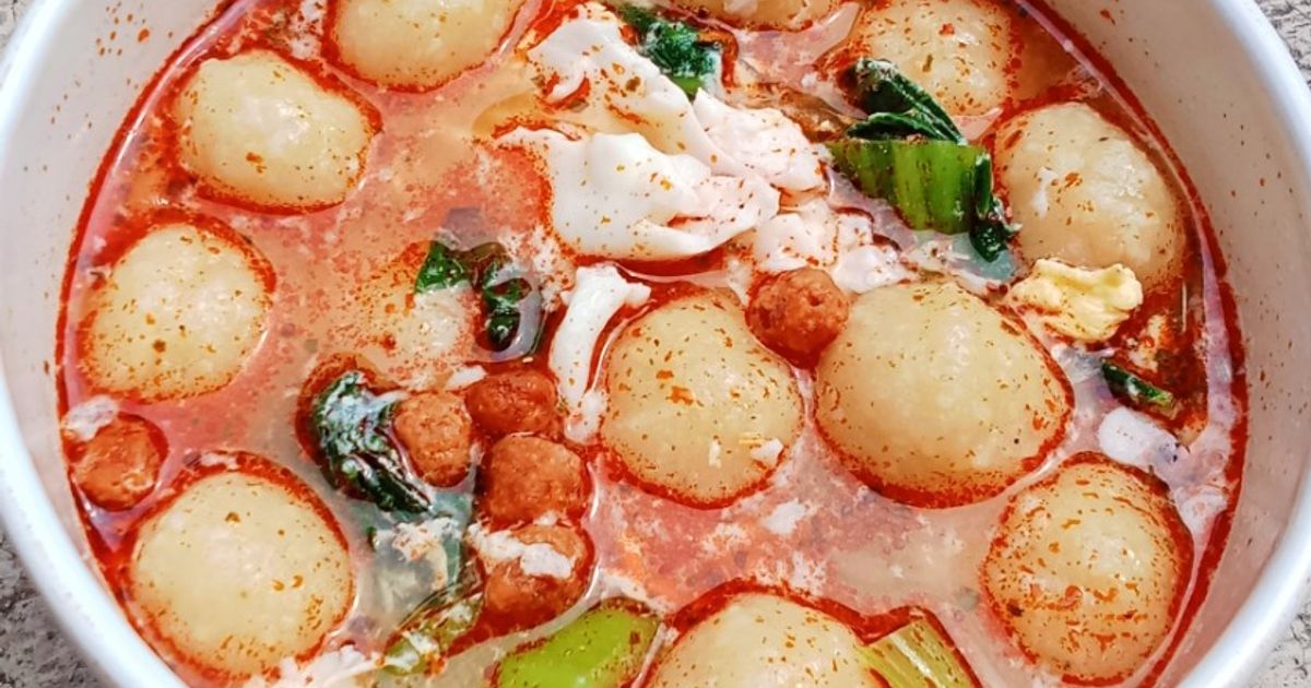 Cilok Kuah dari Mie Instan