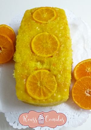 Una foto de Budín de mandarina🍊