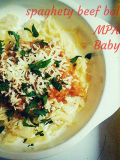 Foto resep MPasi 9m+ Spaghety beef bolognese