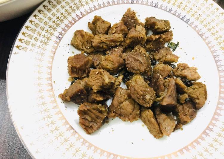 Simple Way to Make Favorite Salt and Pepper Beef Boti