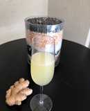 Pisco sour con jengibre