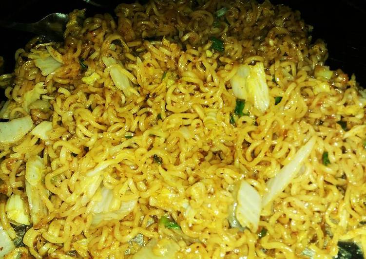 Cara Gampang Memasak Mie goreng # pake indomie rebus, Bikin Ngiler