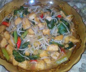 Resep mudah Oseng oseng Tahu Toge Enak Sederhana