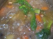 Gambar sop iga sapi bening ala resto