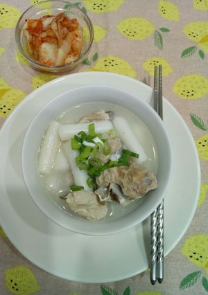 排骨年糕湯 的食譜成品照片
