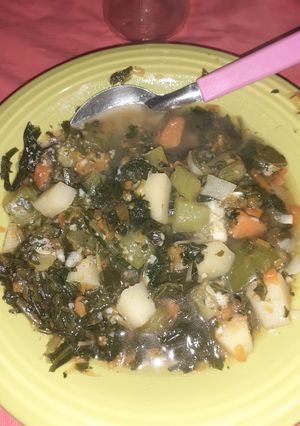 Una foto de Sopa de verduras!!!