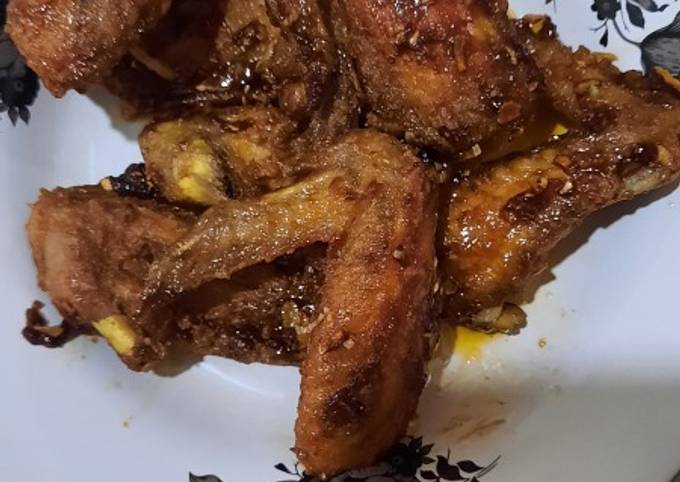 Cara Gampang Menyiapkan Sayap ayam saos kecap Anti Gagal