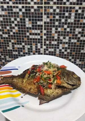 Foto resep Ikan bawal sambel matah