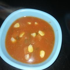 Tomato Corn Soup A picture of Tomato Corn Soup.
