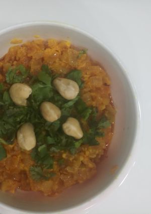 A picture of Malai pyaj sabji.