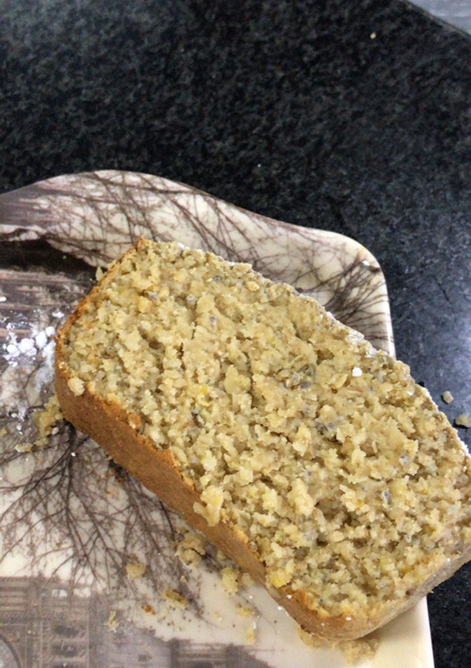 Una foto de Budín de limón integral 🍋😍