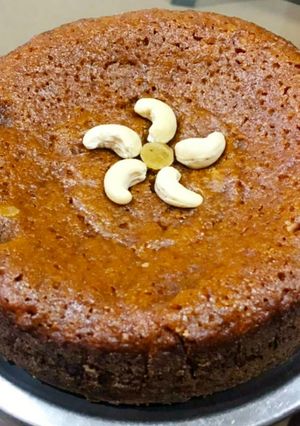 आटा गुड़ का केक (atta gur ka cake recipe in Hindi) रेसिपी मुख्य फोटो