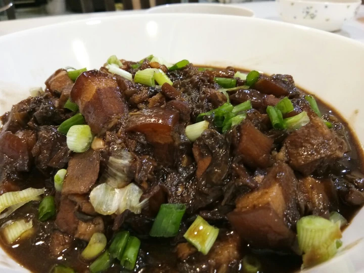 Easy Way Prepare Pork Belly with Preserved Sweet Mei Cai the So Delicious So Delicious