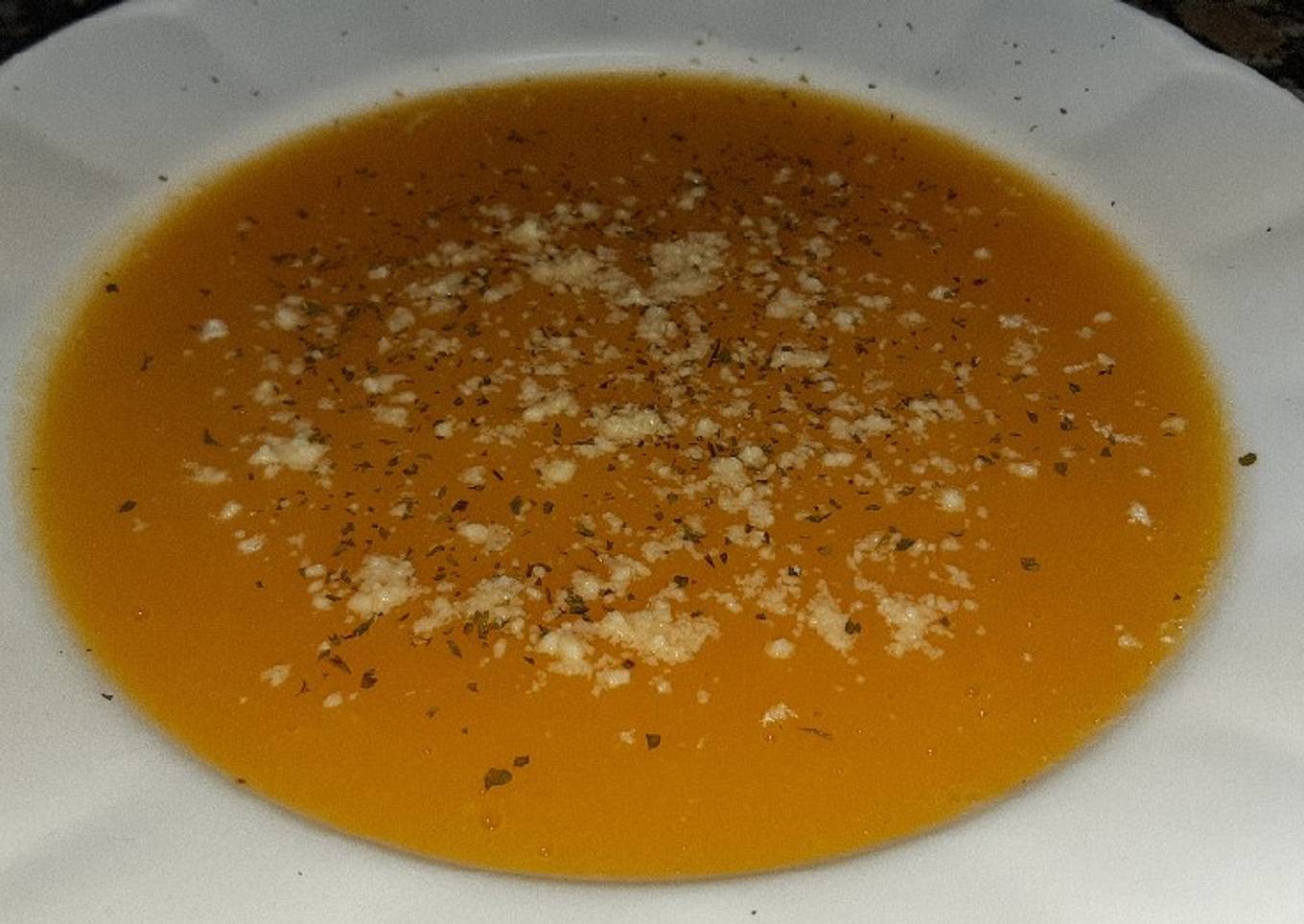 Crema de calabaza y calabacín