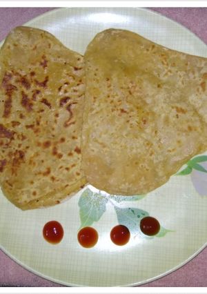 A picture of Cheese Paratha.