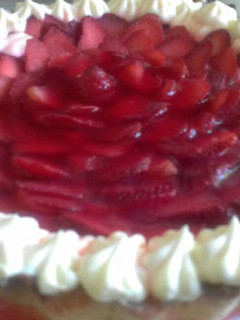 Una foto de Tarta de frutillas
