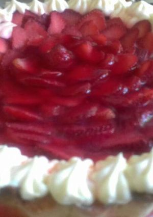 Una foto de Tarta de frutillas