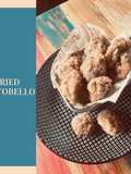 Fried portobello