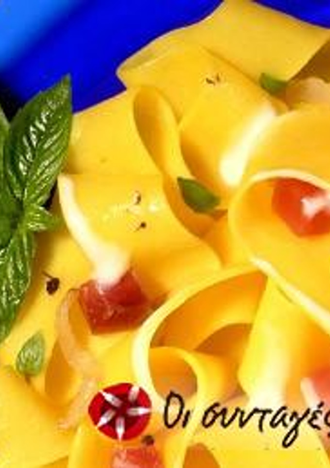 Φωτογραφία της συνταγής Barilla Pappardelle με μπέικον & τυρί μασκαρπόνε