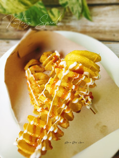 Foto resep Kentang Spiral Goreng