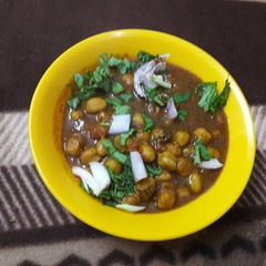 A picture of Chana Masala.