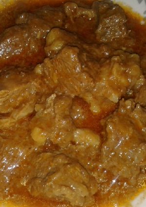 صورة لوصفة شطيطحة لحم مممم 😋