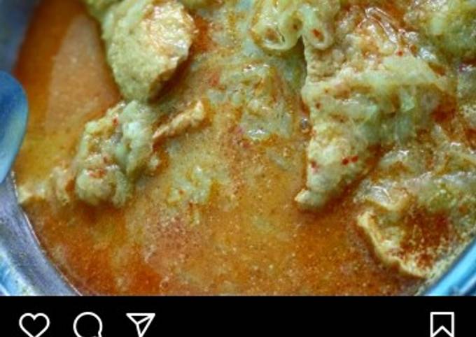 Cara Bikin Sayur labu tahu santan Irit Anti Gagal