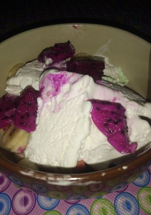 Foto resep Es krim pandan