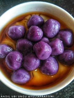Foto resep Bubur Candil Ubi Ungu