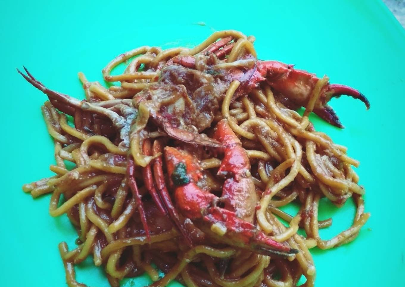 Mie Aceh Kepiting Special