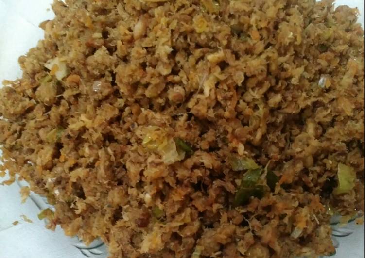 Resep Abon pindang, Anti Gagal