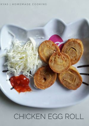 Foto resep Chicken egg roll ala hokben