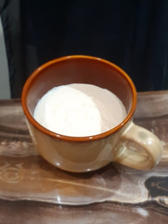 A picture of Groundnut pap/ kunun gyada.